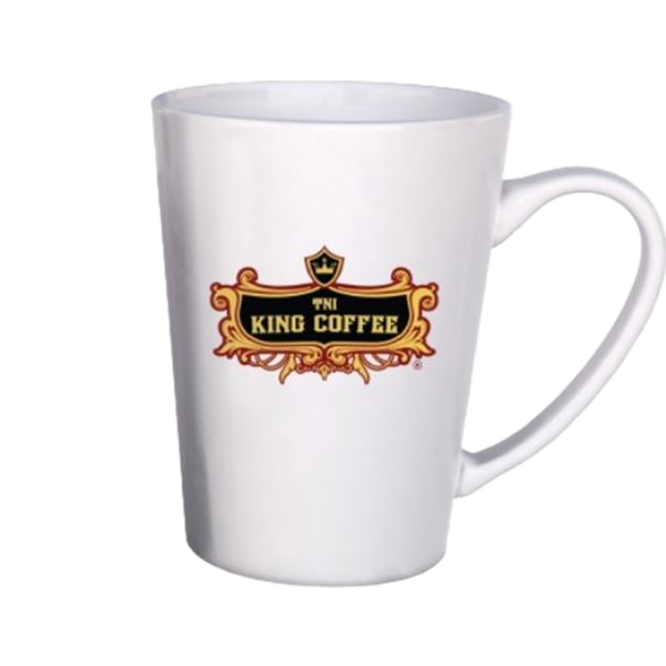 Ly sứ  (  350 ml x  (H) 11cm x Φ 8.6cm ) - Trắng