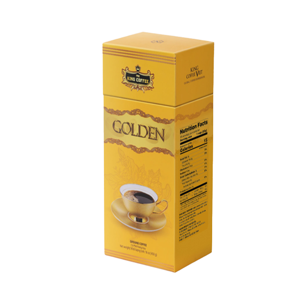 KING COFFEE GOLDEN- Box 450gr (E/V)