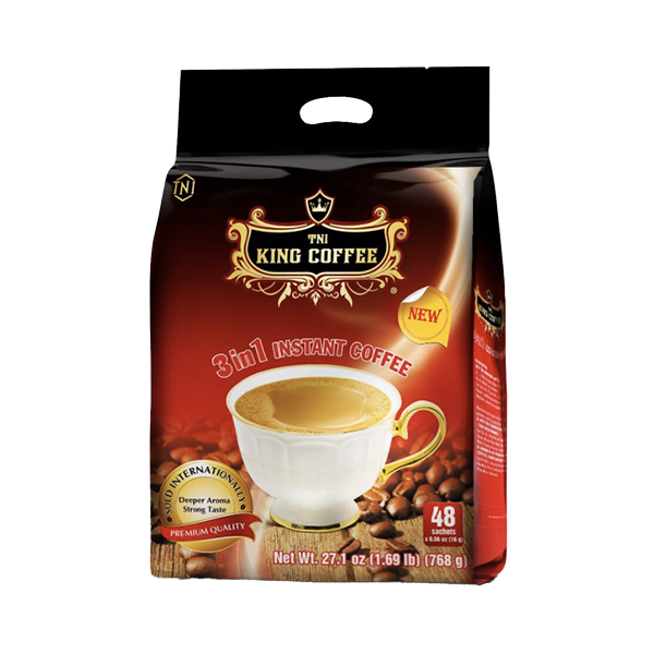 King coffee 3in1 instant - Bag 48 sachets (E/E)