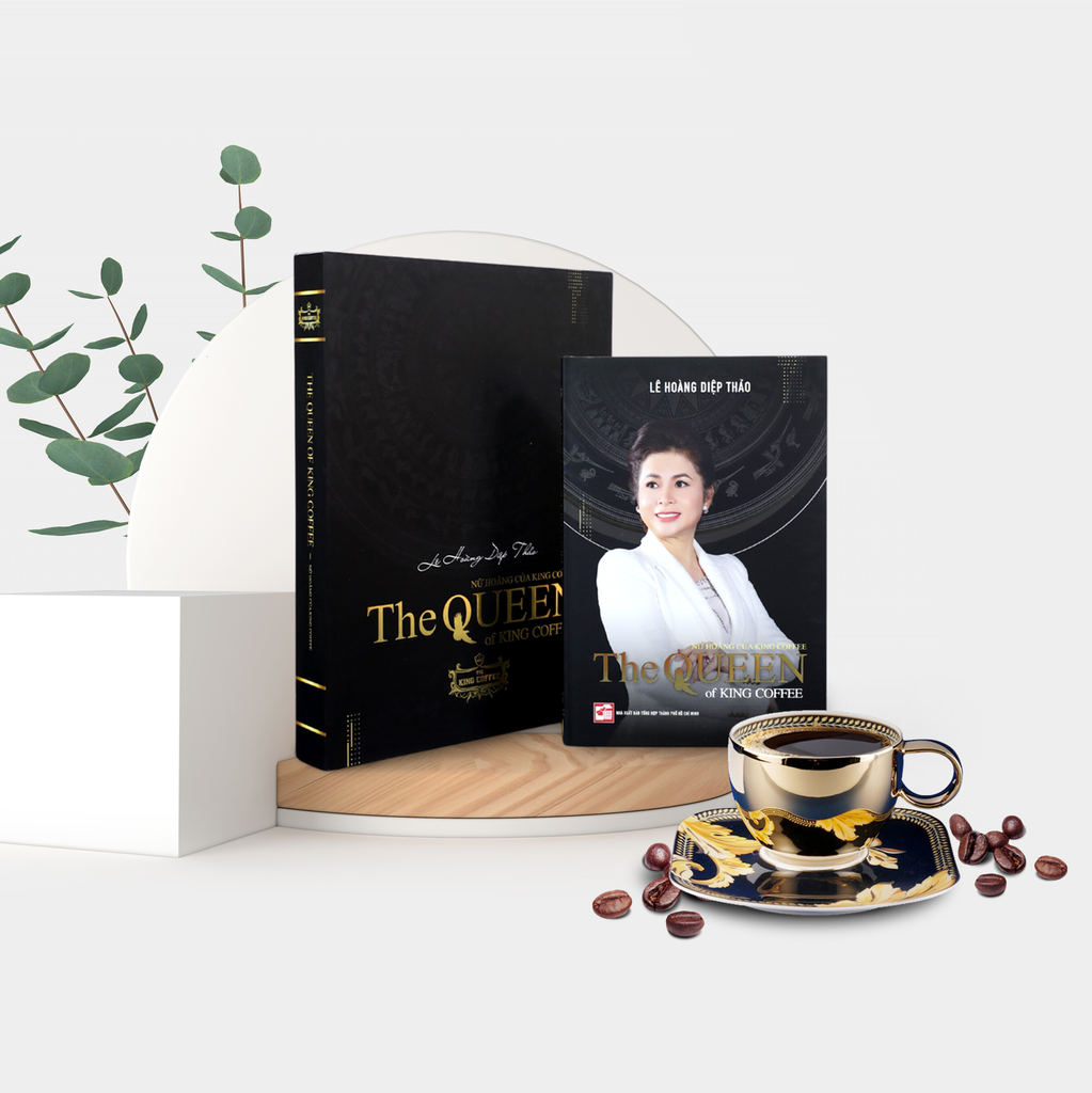 Sách The Queen of King Coffee - Hộp 2 lớp